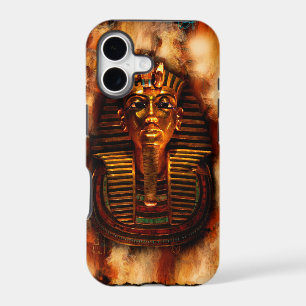 Flaming Egyptian Pharaoh Tutankhamun Phone Case