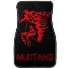 Flaming Fire Red Bronco Stallion Wild Horse