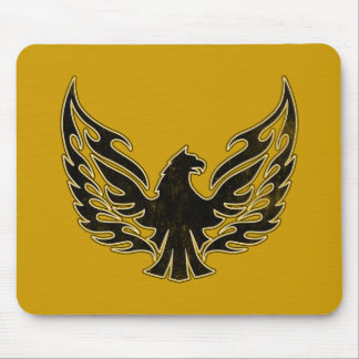 Flaming Firebird Mouse Pad