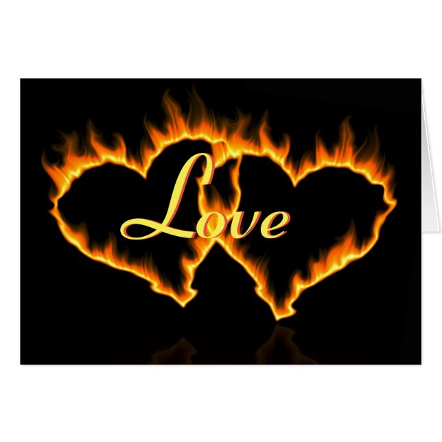 Flaming Hearts (Front Horizontal)