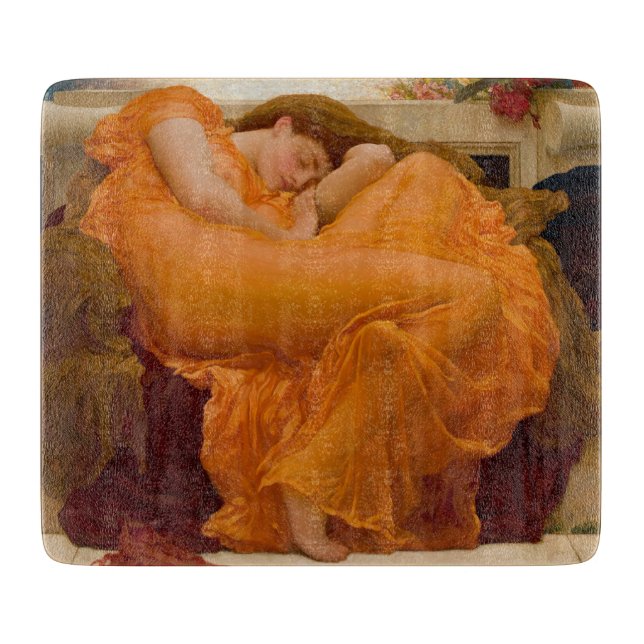 Flaming June (by Frederic Leighton) Cutting Board (Front)
