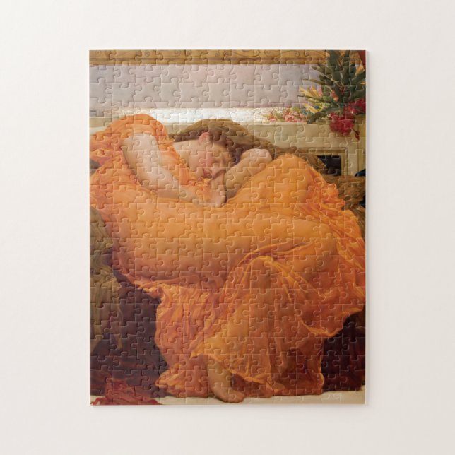 Flaming June by Frederic Leighton Jigsaw Puzzle (Vertical)