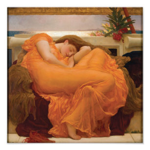 Flaming June by Frederic Leighton Photo Print