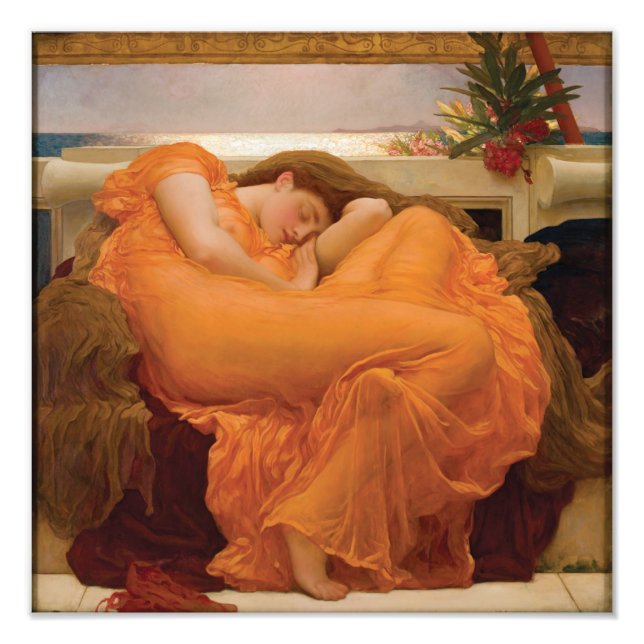 Flaming June by Frederic Leighton Photo Print (Front)