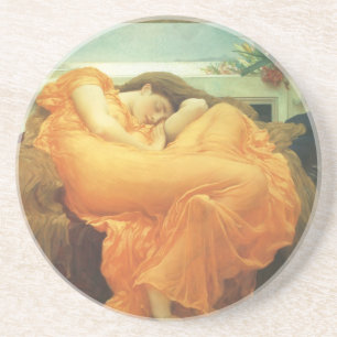 Flaming June by Lord Frederic Leighton Coaster