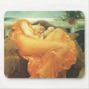 Flaming June by Lord Frederic Leighton Mouse Pad