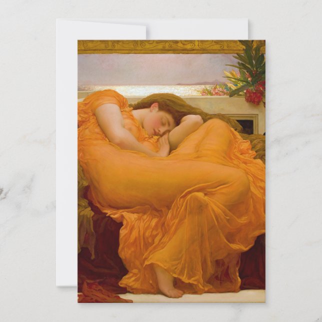 Flaming June by Sir Frederic Leighton (Front)