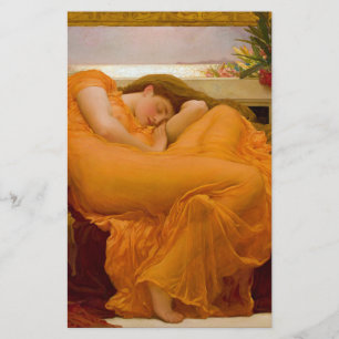 Flaming June by Sir Frederic Leighton Stationery
