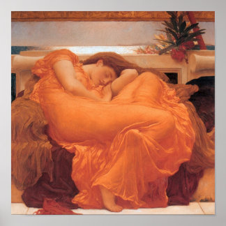 Flaming June Canvas Print