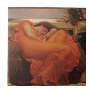 Flaming June Frederic Leighton Fine Art Print Ceramic Tile