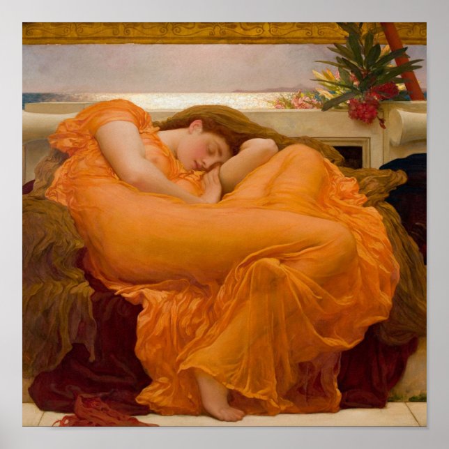FLAMING JUNE POSTER (Front)