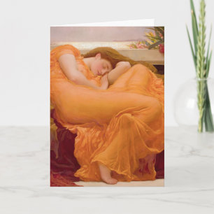 Flaming June Vintage Art Card