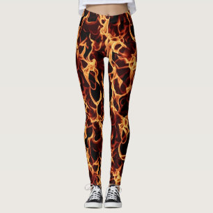 Flaming Leggings for that hard workout