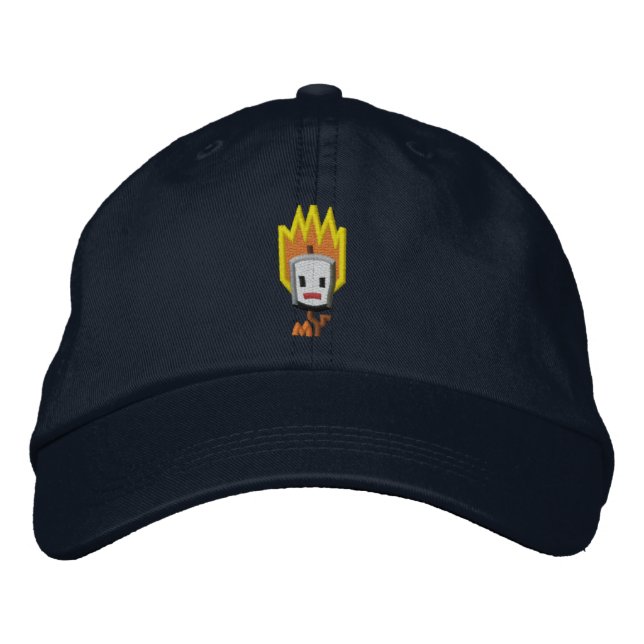 Flaming Mattson Marshmallow Embroidered Hat (Front)
