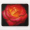 Flaming rose mousepad