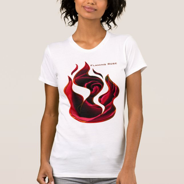 Flaming rose T-Shirt (Front)