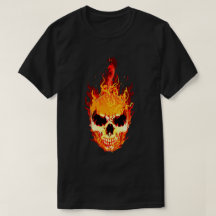 Flaming Skull