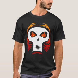 Flaming Skull t-shirt