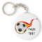 flaming soccer ball
