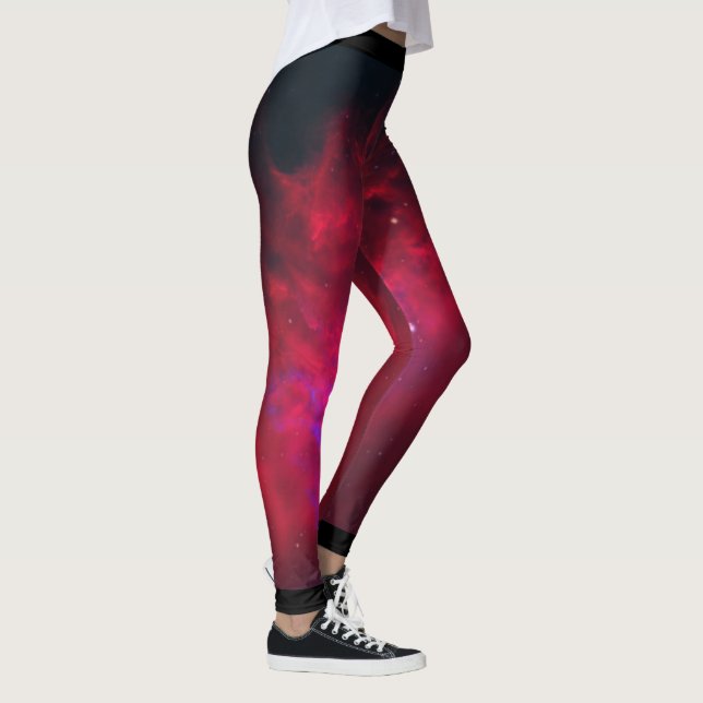 Flaming Star Nebula Leggings (Right)