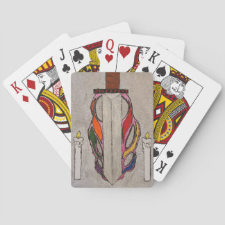 Flaming Sword Playing Cards