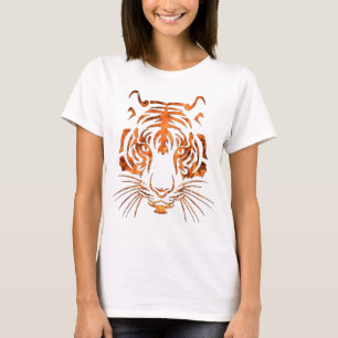 Flaming tiger T-Shirt