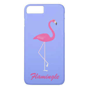 Flamingle Flamingo iPhone 7 Plus - purple iPhone 8 Plus/7 Plus Case