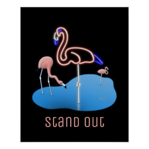 Flaminglow -  poster