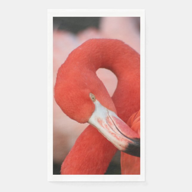 Flamingo 001 napkin (Front)