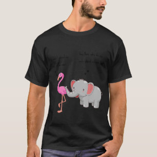 FLAMINGO AND ELEPHANT T-Shirt