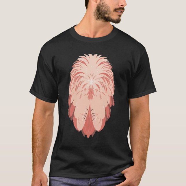 Flamingo Animal Costume Pink Flamingo Lovers T-Shirt (Front)