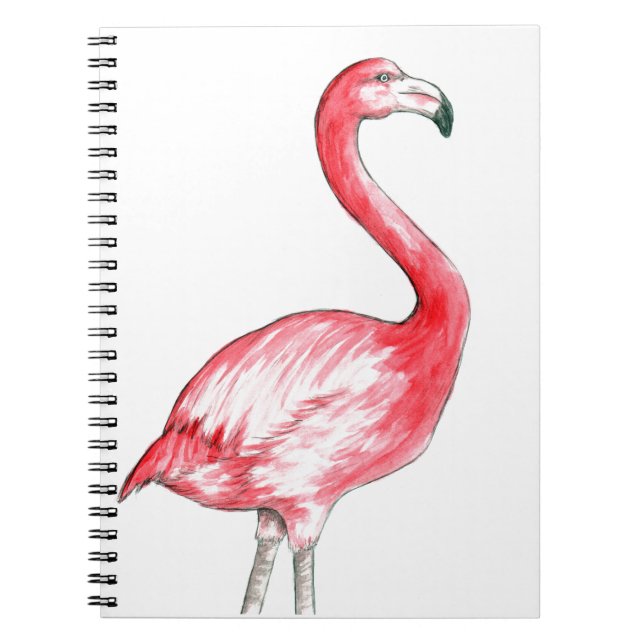 Flamingo Art Notebook (Front)