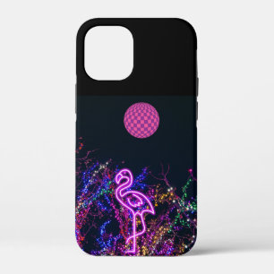 Flamingo at the dance party. Case-Mate iPhone case