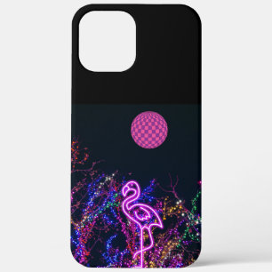 Flamingo at the dance party. Case-Mate iPhone case