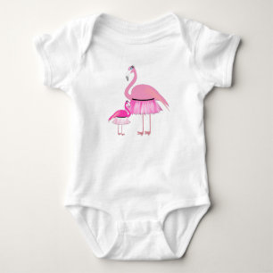 Flamingo Baby Gerber Cotton Outfit Bodysuit