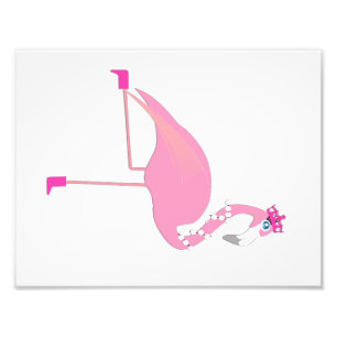 Flamingo Baby Girl Room Print (2 of 4)