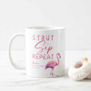 Flamingo Baby Shower Mug – Strut Sip Repeat