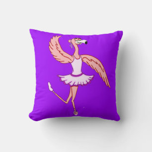 Flamingo Ballerina Cushion