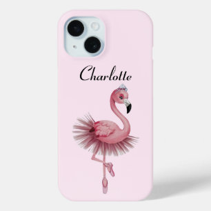 Flamingo Ballet Dancer Personalized Phone Case