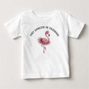 Flamingo Ballet Dancer Toddler Tshirt