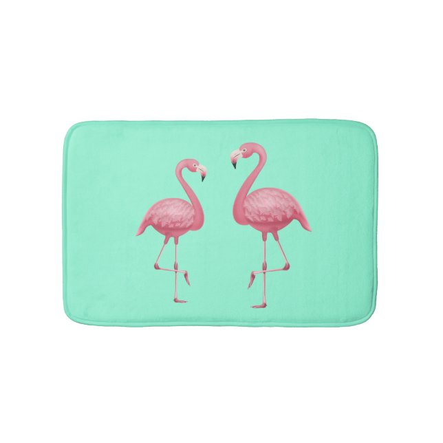 Flamingo Bath Mat (Front)