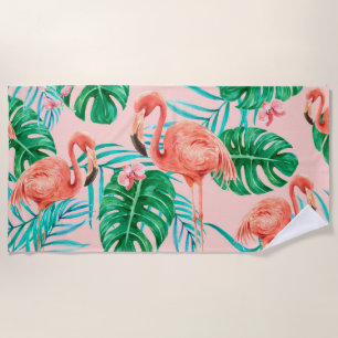 Flamingo Beach Towel