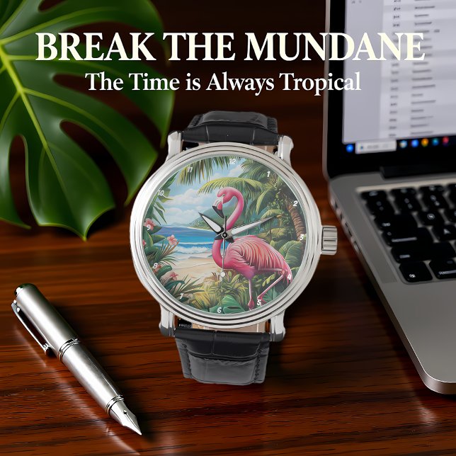 Flamingo Beach Tropical Watch (Creator Uploaded)