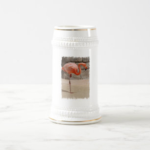 Flamingo Beer Stein