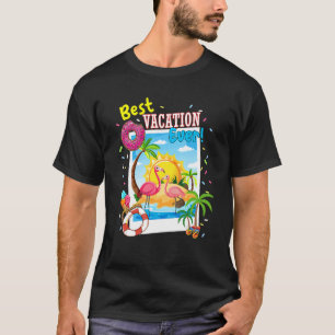 Flamingo Best Vacation Ever Family Vacation 2022 B T-Shirt