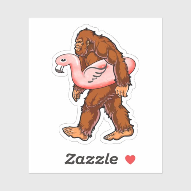 Flamingo Bigfoot (Sheet)