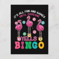 Flamingo Bingo Funny