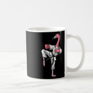 Flamingo Bird Karate Kickboxing Kung Fu Ninja Mart Coffee Mug