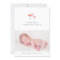 Flamingo Birth Announcement