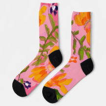Flamingo Bloom Socks